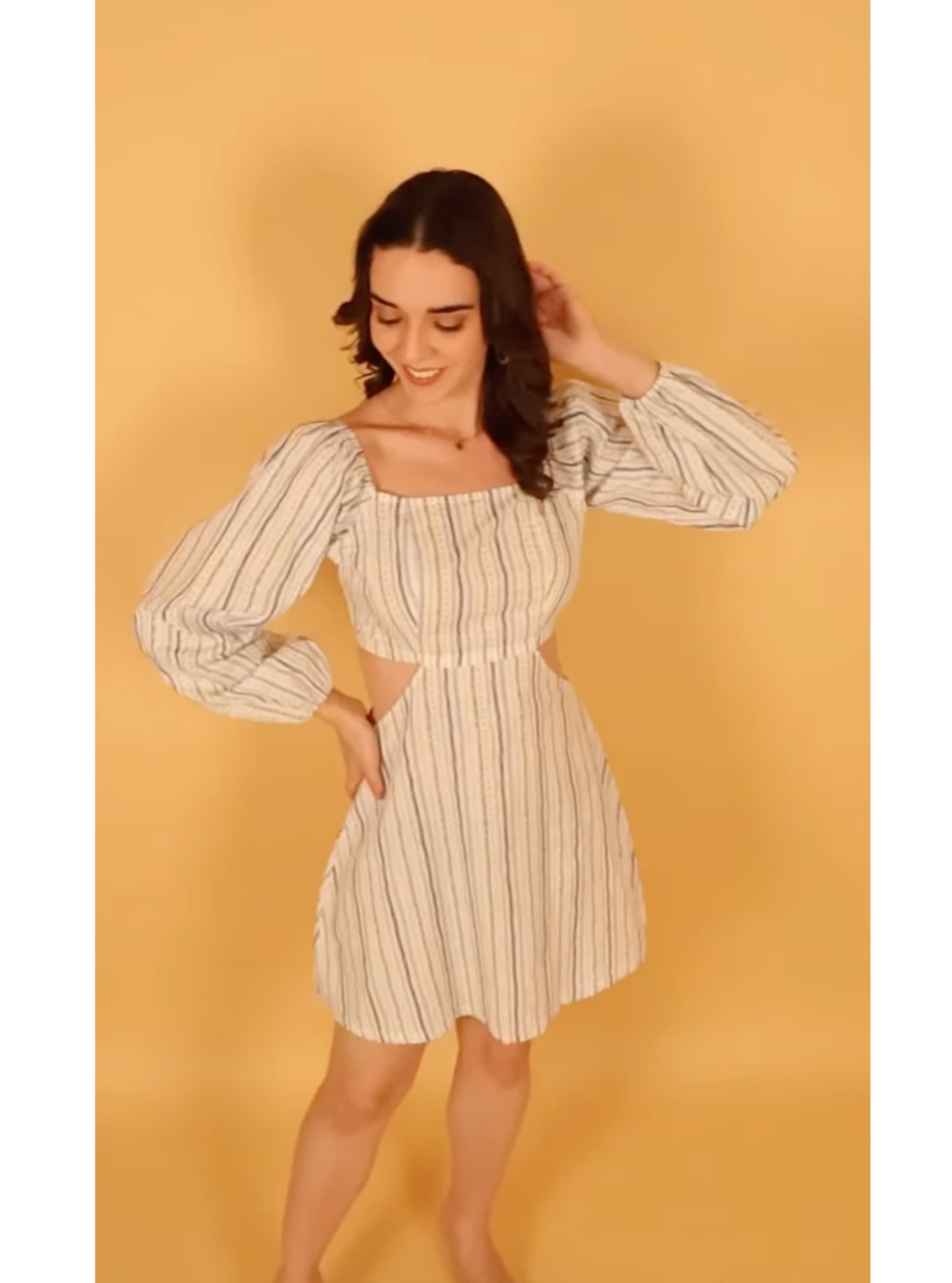 The Breeze Cut-Out Midi Dress