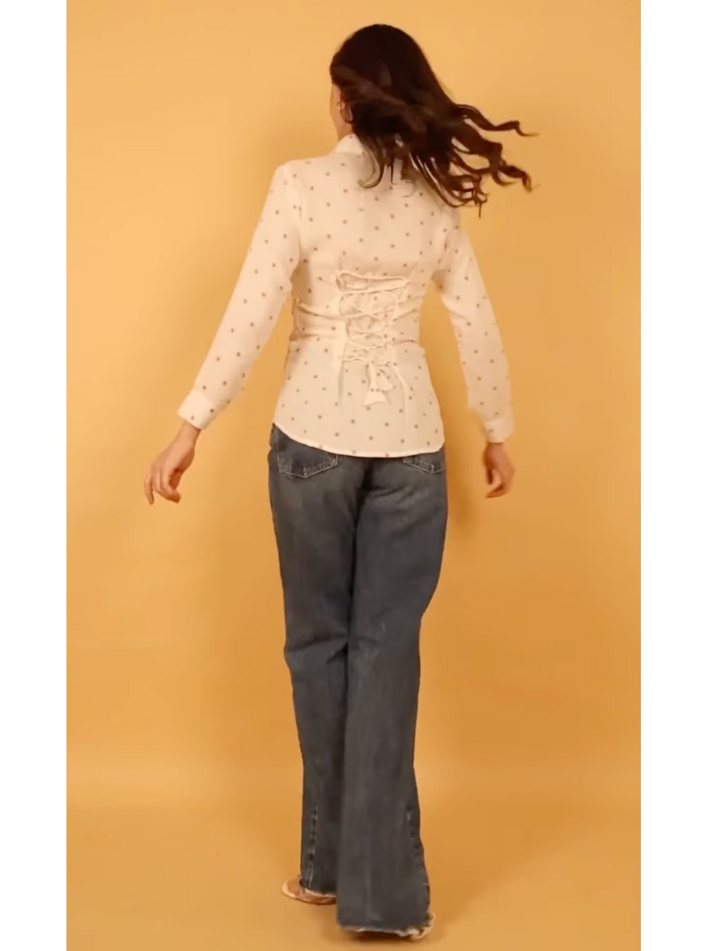 The Prism Corset Back Fitted Shirt
